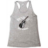 rockin' it old school bass Racerback Tank