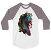 zombie horse new 3/4 Sleeve Shirt