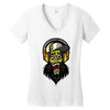 zombi hop hop Women's V-Neck T-Shirt