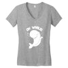 oh whale! Women's V-Neck T-Shirt