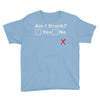 am i drunk Youth Tee