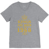kings are born in 1968 V-Neck Tee