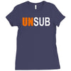 unsub criminal minds us crime tv series unknown subject unisex Ladies Fitted T-Shirt
