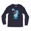 blue crocodile! Long Sleeve Shirts