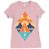camp vibes Ladies Fitted T-Shirt