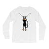 a cat always with me Long Sleeve Shirts
