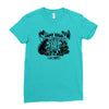 camp kaiju Ladies Fitted T-Shirt
