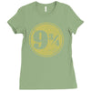 nine and three quarters Ladies Fitted T-Shirt