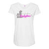 lady firefighter Maternity Scoop Neck T-shirt