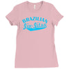 brazilian jiu jitsu  mma boxen fight Ladies Fitted T-Shirt