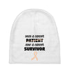 Once a Cancer Patient Now a Cancer Survivor Baby Beanies