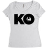 ko Women's Triblend Scoop T-shirt