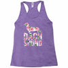 dachshund floral Racerback Tank