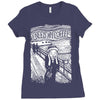 scream for coffee Ladies Fitted T-Shirt
