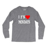 i f'n heart  mondays girls Long Sleeve Shirts