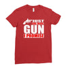 just one more gun i promise Ladies Fitted T-Shirt