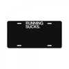 running sucks   humor exercise running gym marathon runner workout tee License Plate