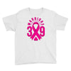 end breast cancer   39 warriors Youth Tee