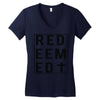 redeemed Women's V-Neck T-Shirt