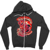 red bird Zipper Hoodie