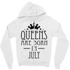 queens are born in july (2) Zipper Hoodie