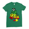 shot the sheriff Ladies Fitted T-Shirt