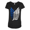 Attack On Titan Maternity Scoop Neck T-shirt