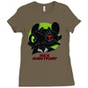 nick night fury Ladies Fitted T-Shirt