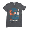 visit mordor Ladies Fitted T-Shirt