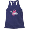 My Wife Is A Survivor Racerback Tank