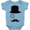 moustache gentleman Baby Onesie