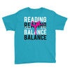 Reading Yoga Wine Balance Youth Tee