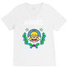 angel christmas V-Neck Tee
