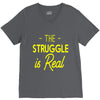 the struggle is real V-Neck Tee