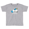 sad unicorn Toddler T-shirt