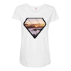 Nature Diamond Maternity Scoop Neck T-shirt