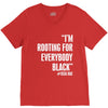 rooting for everybody t shirt. V-Neck Tee