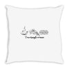 i'm a simple woman Throw Pillow