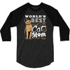 best cat mom 3/4 Sleeve Shirt