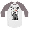 sorry i can't the angel of music is very strict 3/4 Sleeve Shirt