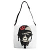 lion Adjustable Strap Totes