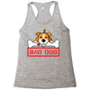 bad dog 3 Racerback Tank