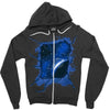pocketless universe Zipper Hoodie