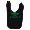 addicted ~ mens funny Baby Bibs