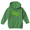 daddy's little zombie hunter Youth Hoodie