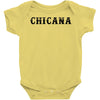 chicana eroded Baby Bodysuit