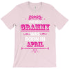 The Best Gramps Are Born In April T-Shirt