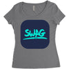 swag blu Women's Triblend Scoop T-shirt
