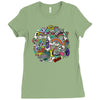 oh yeah Ladies Fitted T-Shirt