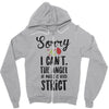 sorry i can't the angel of music is very strict Zipper Hoodie